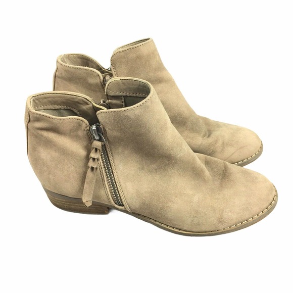 American Eagle Faux Suede Ankle Booties 